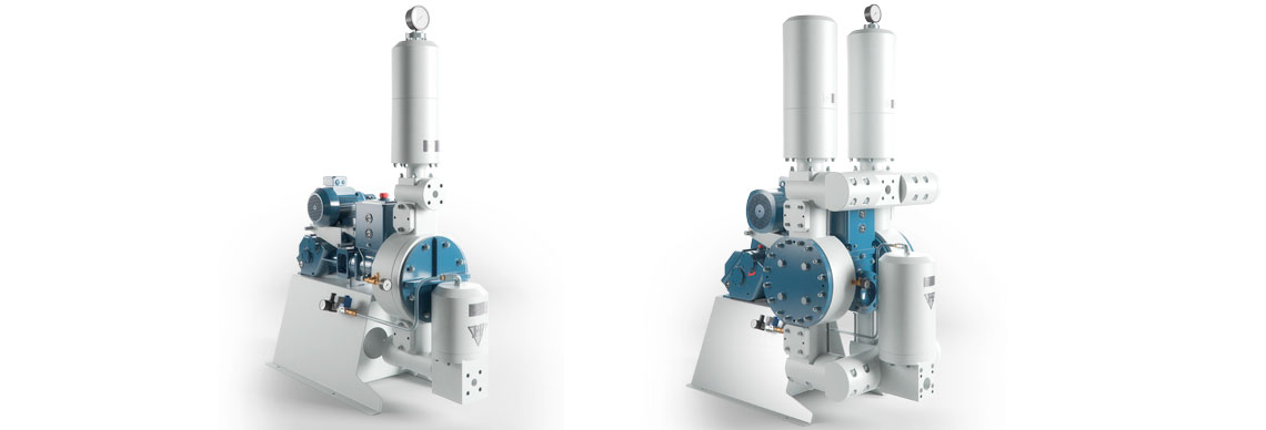 piston diaphragm pump / Membranpumpe SP PPH