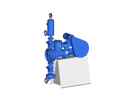 single-acting piston diaphragm pump SP521S